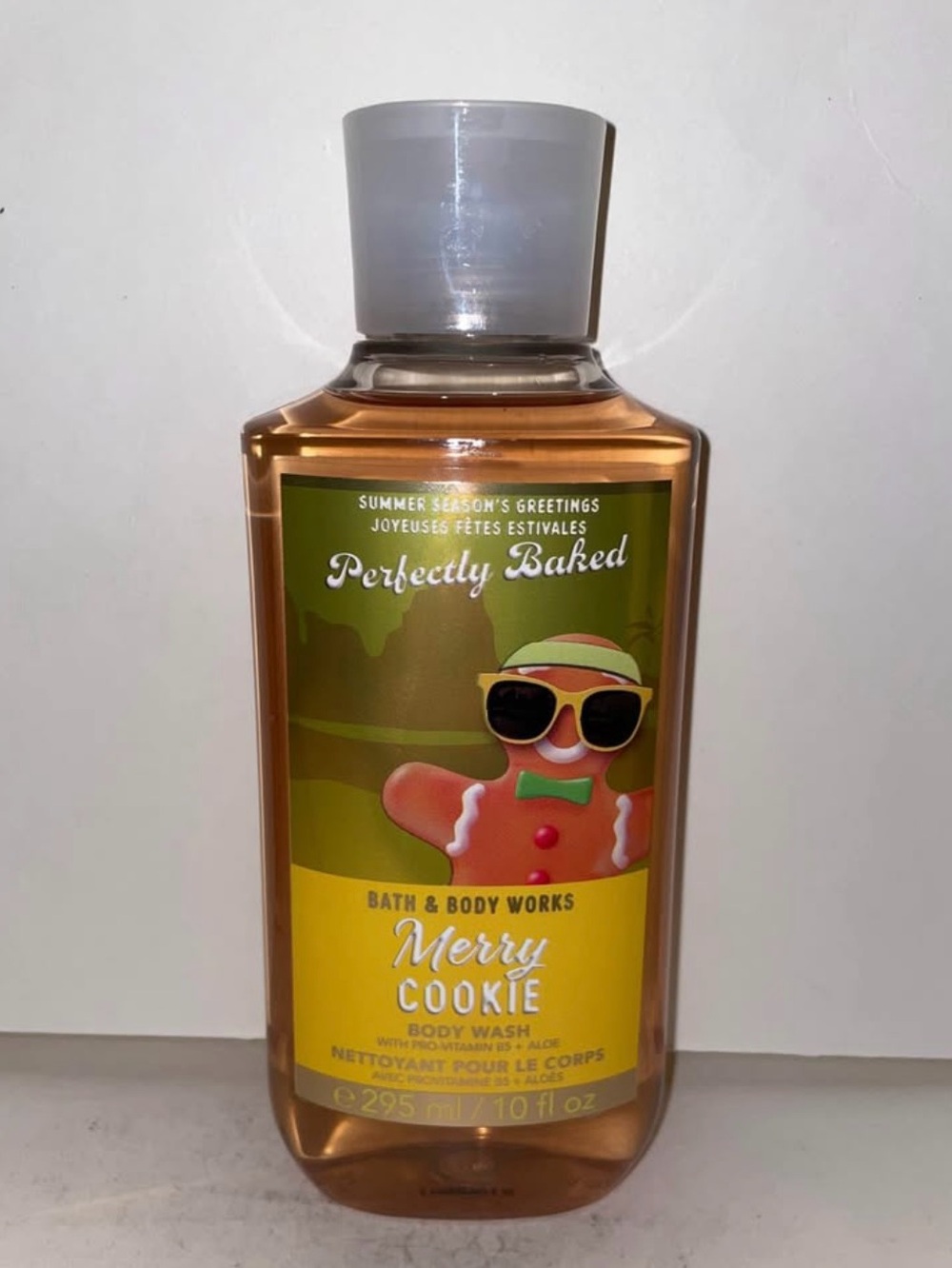 Bath & Body Works Merry Cookie Body Wash Shower Gel 10oz Discontinued New